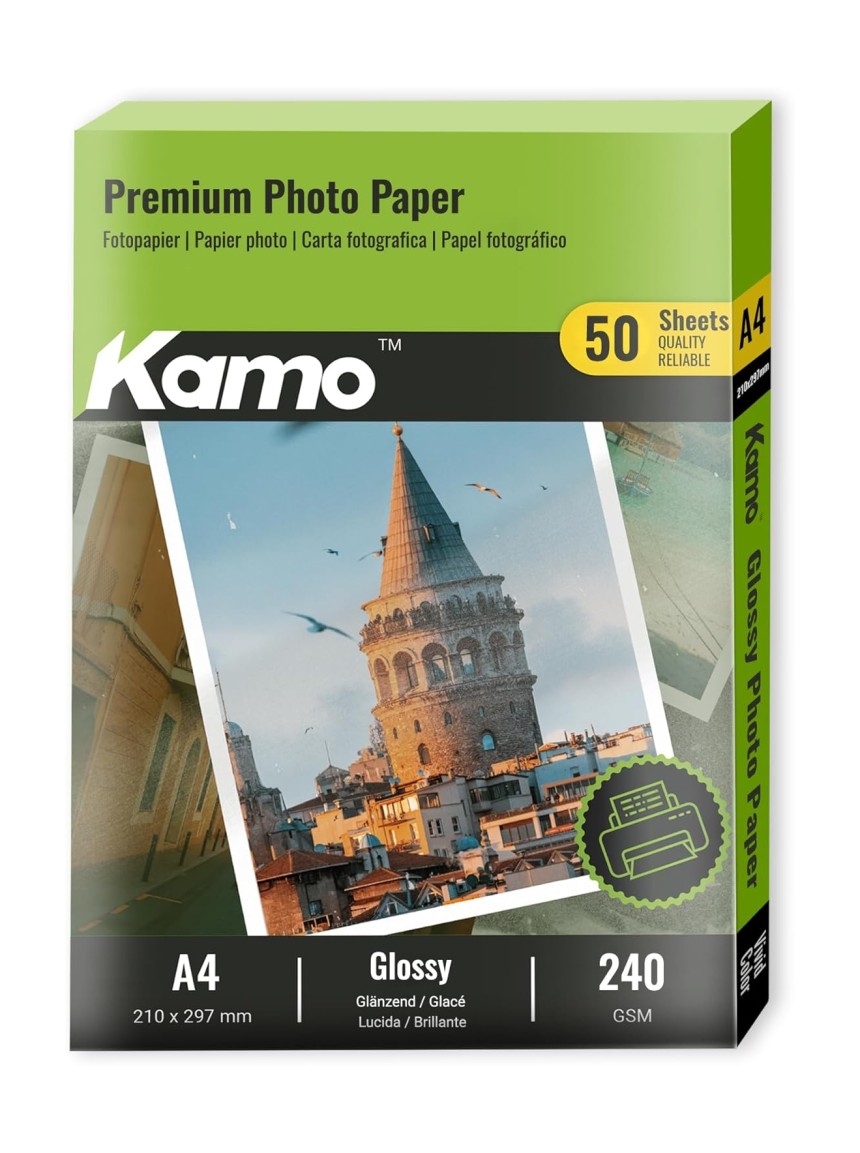 kamo Modèle : 50 Feuilles A4 Photo